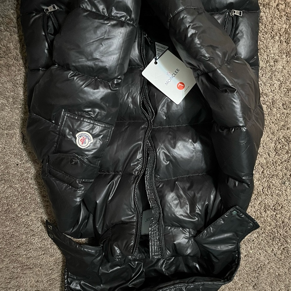 Moncler Black Puffer Jacket